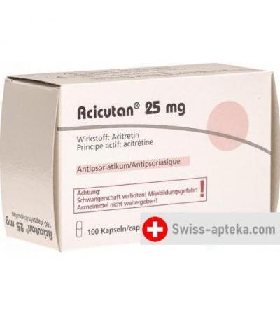Ацикутан 25 мг 100 капсул 