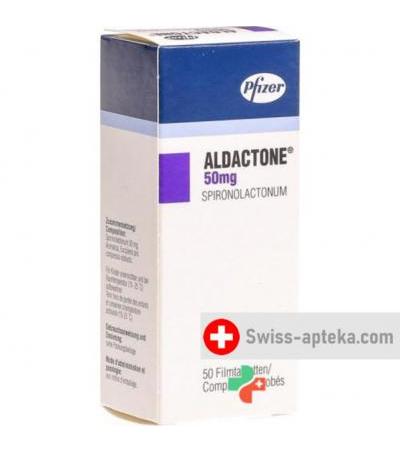 Альдактон 50 мг 50 таблеток покрытых оболочкой