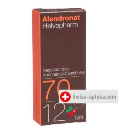 Алендронат Хельвефарм 70 мг 12 таблеток