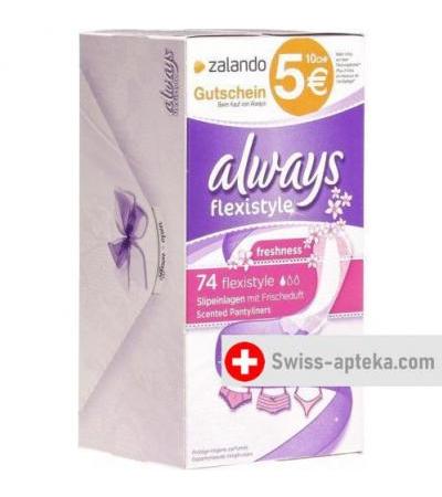 Always Slipeinla Flexistyle Fresh Vorteilsp 74 штуки