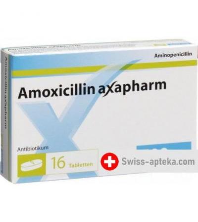 Амоксициллин Аксафарм 500 мг 16 таблеток