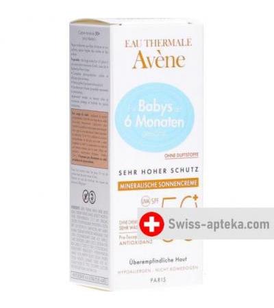Avene Sonnenschutz крем LSF 50 50мл