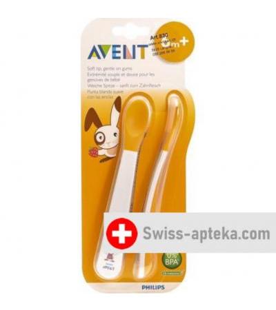 Avent Philips Weiche Babyloffel ab для 6-месячных 2 штуки
