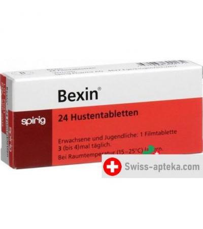 Бексин 25 мг 24 таблеток покрытых оболочкой