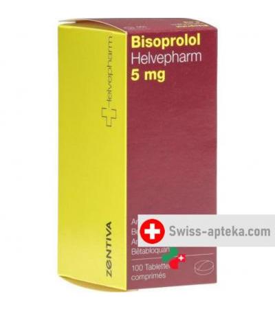 Бисопролол Хелвефарм 5 мг 100 таблеток