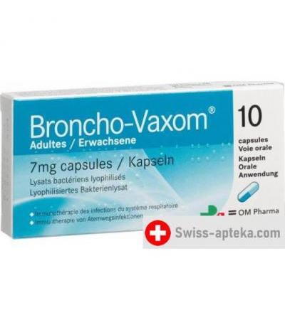 Бронхо Ваксом 10 капсул для взрослых