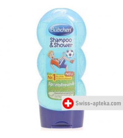 Buebchen Kids Shampoo&shower Sport 'n' Fun 230мл