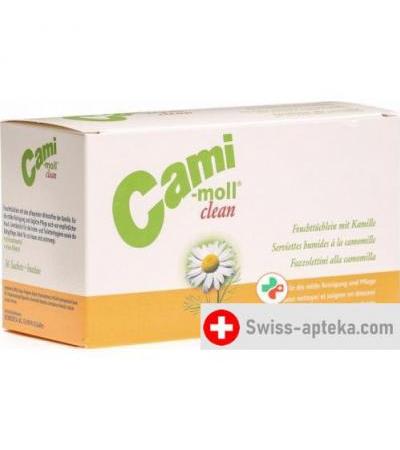 Cami Moll Clean влажные салфеткив пакетиках 36 штук