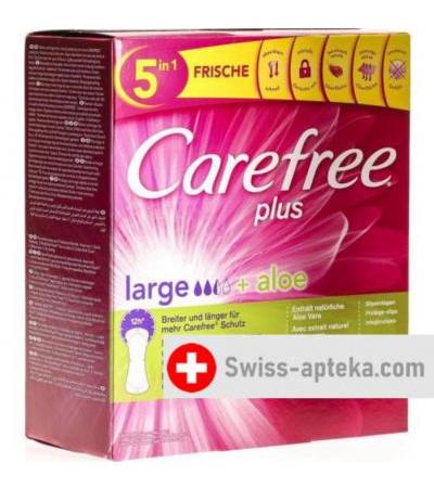 Carefree Plus Large Aloe Slipeinlagen 48 штук