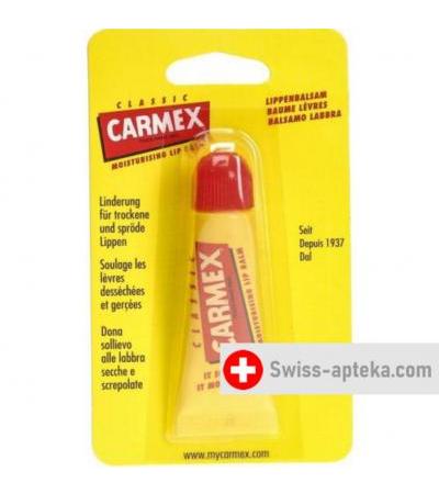 Carmex бальзам для губ в тюбике 10г