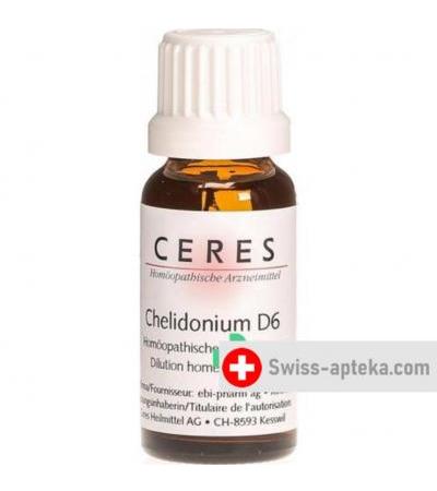 Церера чистотел Д6 раствор 20 мл