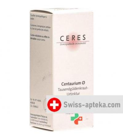 Церера золототысячник 20 мл настойка