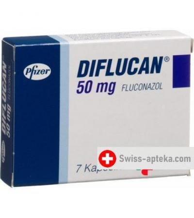 Дифлюкан 50 мг 7 капсул