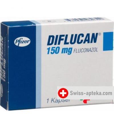 Дифлюкан капсул 150 мг