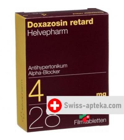 Доксазосин Хелвефарм 4 мг 28 ретард таблеток