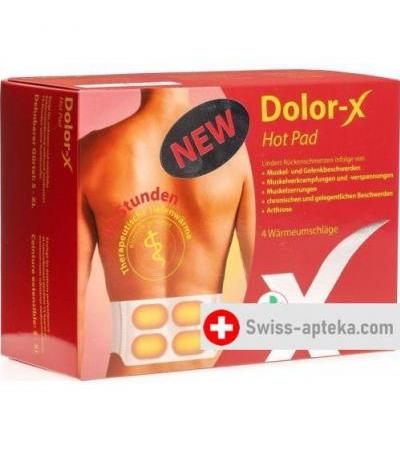 Dolor-x Hot Pad Warmeumschlage 4 штуки