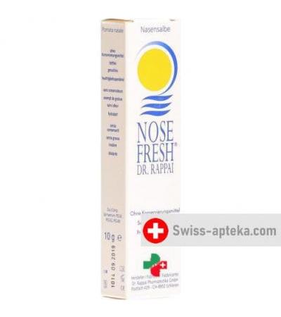 Др. Раппай 10 грамм свежесть назальная мазь