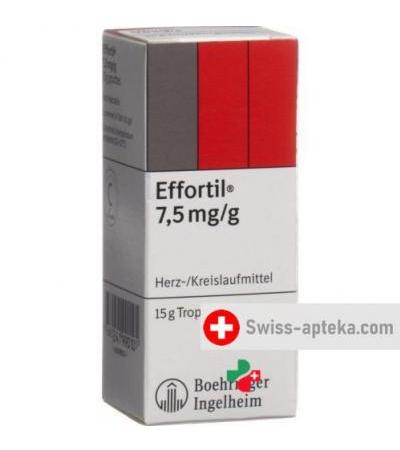 Эффортил капли 15 грамм