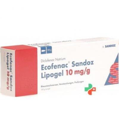 Экофенак Сандоз 1% 100 грамм липогель