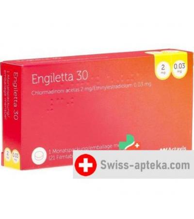 Энгилетта 30 21 таблетка покрытые оболочкой