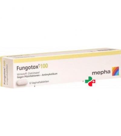 Фундотокс 100 мг 6 вагинальных таблеток