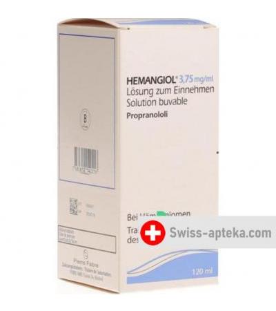 Гемангиол 3.75 мг/мл 120 мл раствор