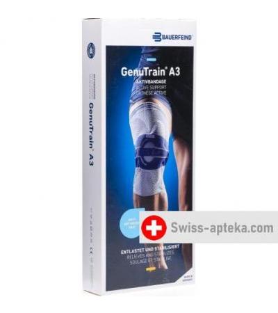 GenuTrain A3 активная повязка Knie размер 1 Rechts Titan