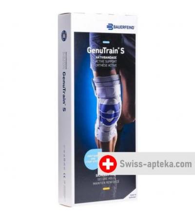 GenuTrain S активная повязка Knie Rechts размер 3 Titan