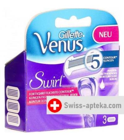 Gillette Venus Swirl Systemklingen 3 штуки