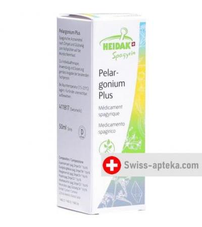 Heidak Spagyrik Pelargonium Plus спрей 50мл