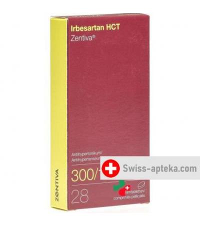 Ирбесартан HCT Зентива 300/12.5 мг 28 таблеток покрытых оболочкой