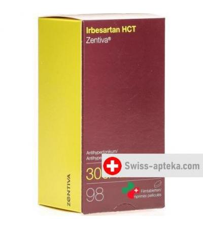Ирбесартан HCT Зентива 300/12.5 мг 98 таблеток покрытых оболочкой