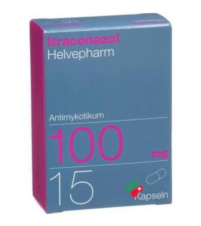 Итраконазол Хелвефарм 100 мг 15 капсул