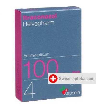 Итраконазол Хелвефарм 100 мг 4 капсулы