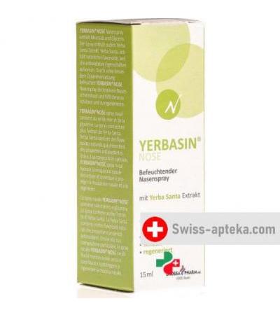 Йербазин 15 мл увлажняющий назальный спрей