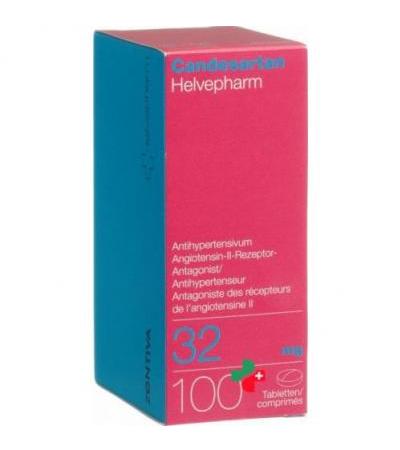 Кандесартан Хелвефарм 32 мг 100 таблеток