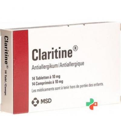 Кларитин 10 мг 14 таблеток
