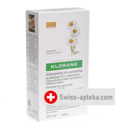 Klorane шампунь с Kamillenextrakt 200мл