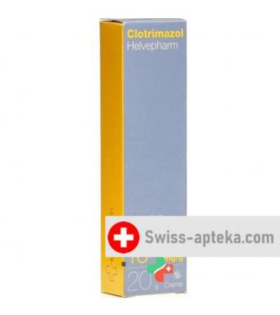 Клотримазол Хельвефарм крем 10 мг/грамм 20 грамм
