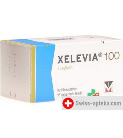 Кселевия 100 мг 98 таблеток покрытых оболочкой