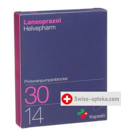 Лансопразол Хельвефарм 30 мг 14 капсул