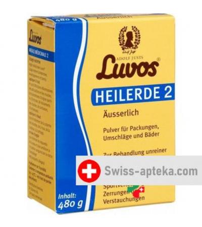 Лувос лечебная грязь номер 2 порошок для наружного применения 480 грамм
