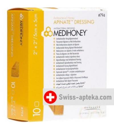 Medihoney Medical Apin Dress 5x5см Ant St 10 штук