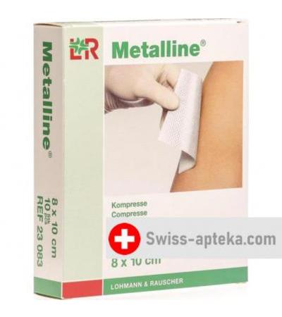 Metalline Kompressen стерильный 8x10см 10 пакетиков