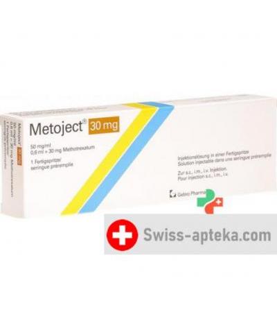 Методжект 30 мг/0.6 мл заполненный шприц 0.6 мл