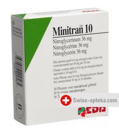 Минитран TTC 10 мг/24 часа 30 таблеток