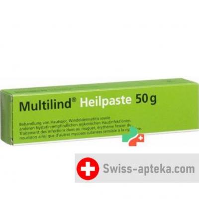 Мультилинд 50 грамм заживляющая паста для лечения инфекций на коже