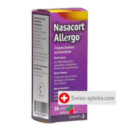 Назакорт Аллерго назальный спрей 30 доз
