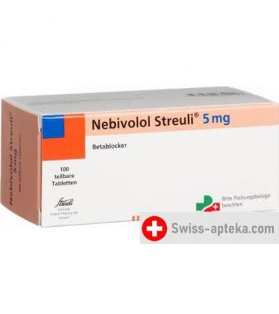 Небиволол Штройли 5 мг 100 таблеток