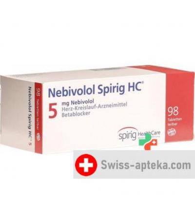 Небиволол Спириг 5 мг 98 таблеток